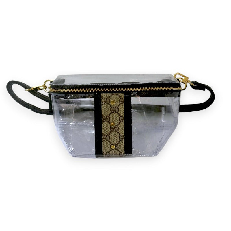 Clear designer fanny pack deals