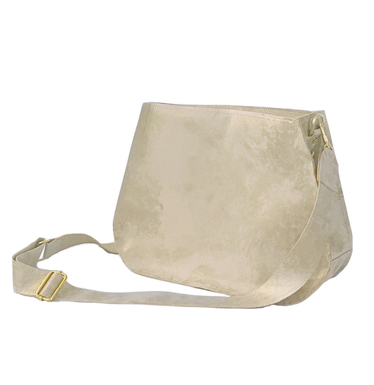 Alison Crossbody In Stone Leather