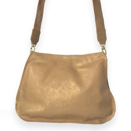 Alison Crossbody In Bronze Leather