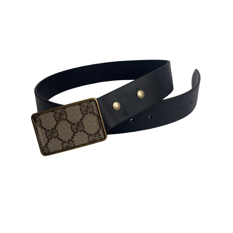 Boujee Belt | Upcycled Gucci & Leather